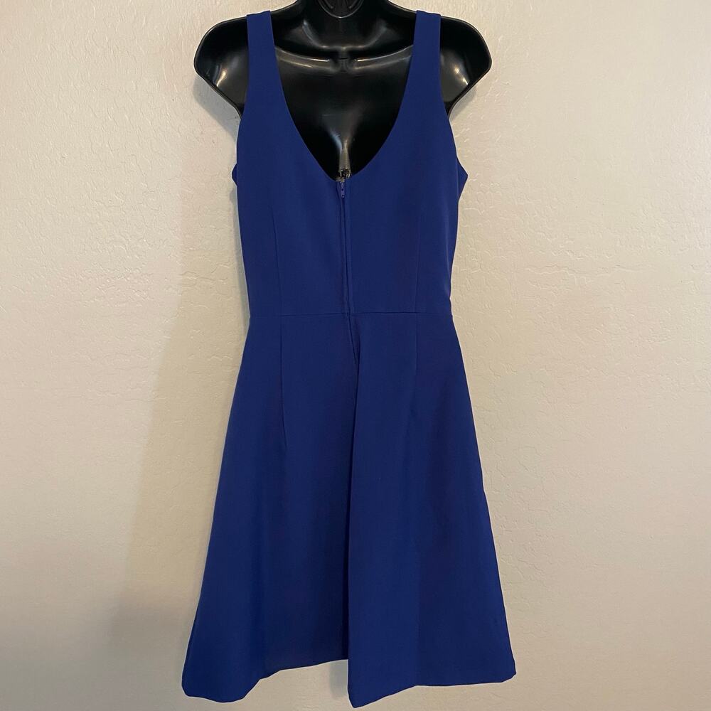 Rock Steady Sailor Dress Womens Sz Medium Nautical Retro Pinup Blue Anchors - Picture 5 of 5